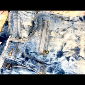 EUC embellish jeans men’s